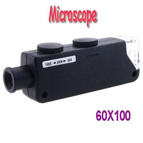 Pocket 420 Microscope 60x  100x LED
