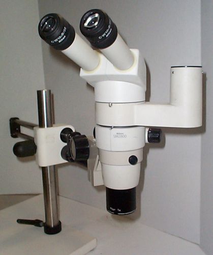 Nikon smz-800 stereozoom microscope trinocular boom nice for sale
