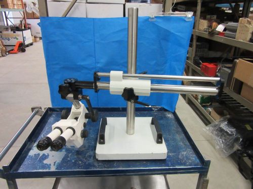 CARL ZEISS STEMI SV-6 SV6 MICROSCOPE WITH BOOM STAND USED NICE !