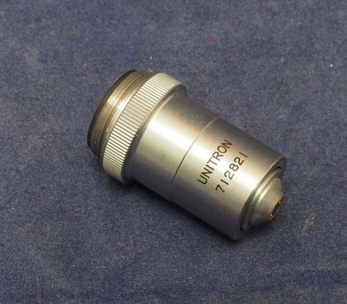 Unitron microscope 40xr na 0.65 objective rms #712821 for sale