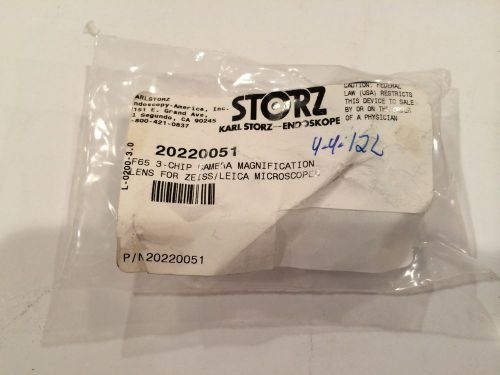 Karl Storz 20220051 F65 3 Chip Camera Magnification Lens for Zeiss/Leica Micro