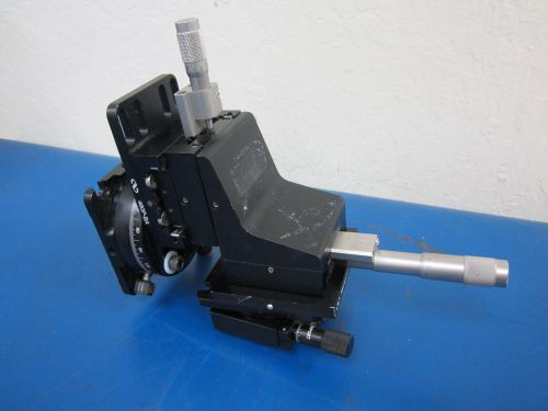 Newport 460 p &amp; 481-series peg joining linear &amp; rotation stage assembly x y z for sale