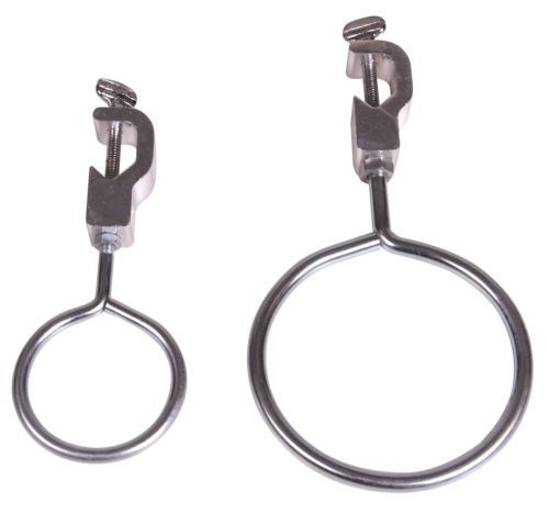 New lab stand support rings only (set of 2) hold beakers and flasks free shippin for sale