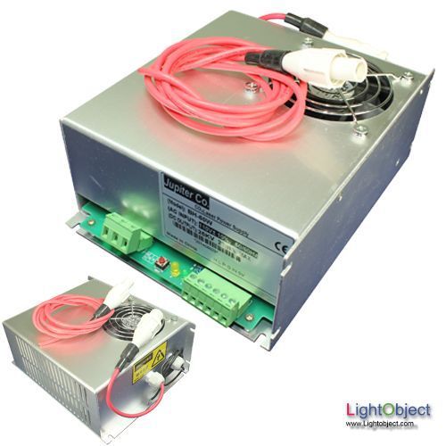 60 watt 60watt co2 laser power supply engraving ac 220v for sale