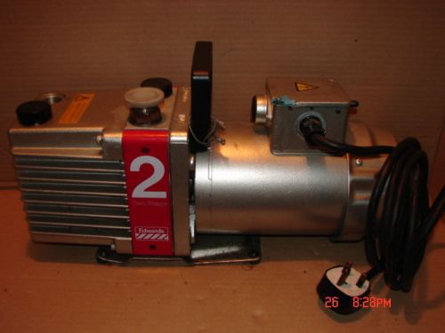 EDWARDS 2, E2M2, 1/2HP, 220/240V, Two Stage, Vacuum Pump