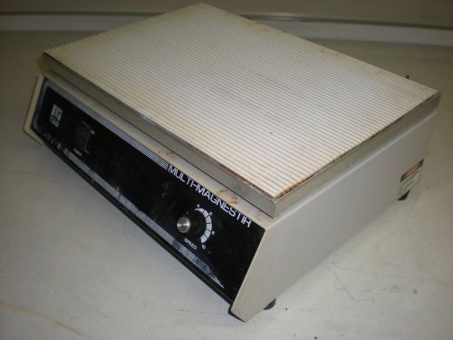 Lab-Line Instruments Model 1278 Six Station Magnetic Stirrer for Parts or Repair