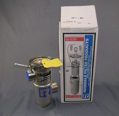 New rosedale model 4  lco-4 mcl462p#200svnp3 filter 200psig  release 211302 for sale
