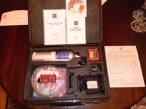 Rki gx2009 confined space 4 gas monitor kit for sale