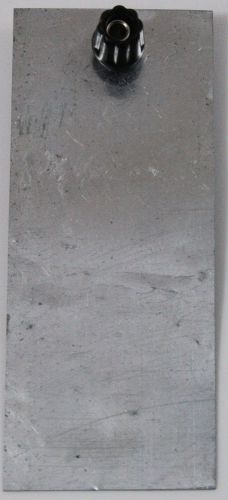5x2&#034; zinc flat electrode w/binding post for sale