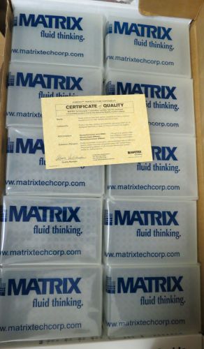 Case of 10 racks matrix 1250ul pipette tips  #8042 pipet tips for sale