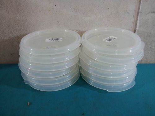 Carlisle 1077030 1 Case of 12 PP Translucent Lids for 1L Containers