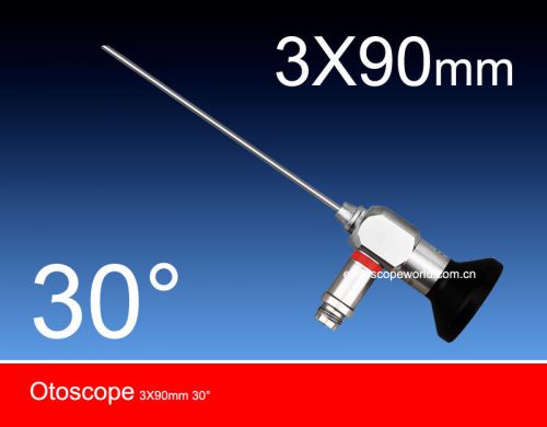 New Otoscope 3X90mm 30° Storz Stryker Olympus Wolf Compatible