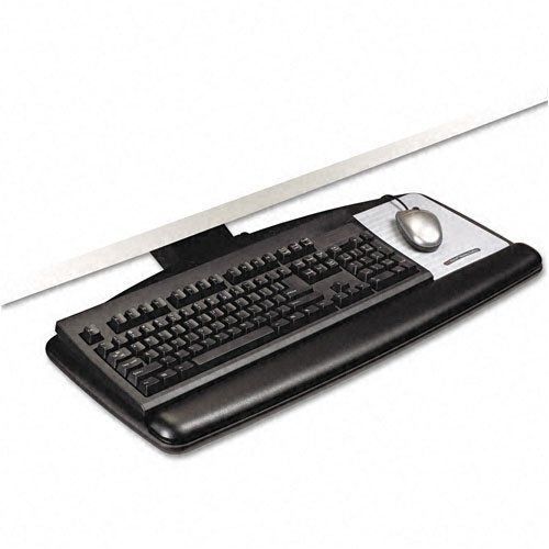 3m akt90le easy adjust keyboard tray - black for sale