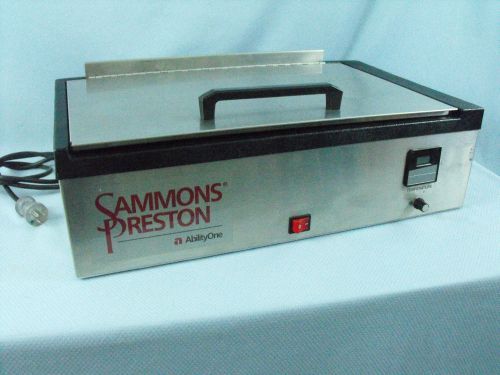 Sammons preston thermoplastic heated water bath splint form pan 4 gal  150-200f for sale