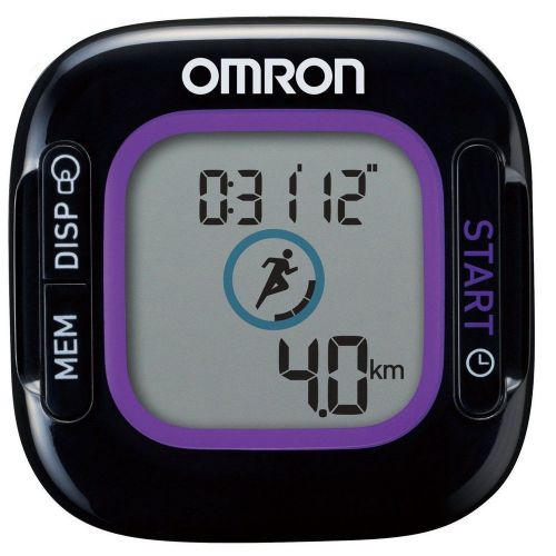 Omron HJA-313 Digital Pedometer Step Counter (Jogging Style) Activity Monitor
