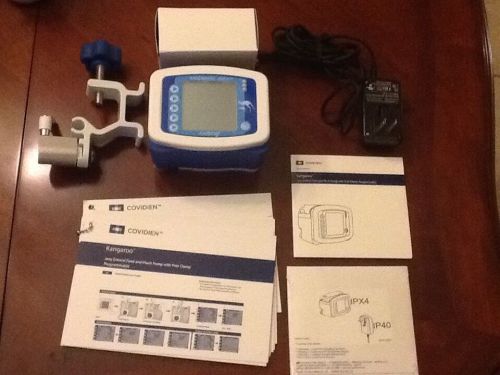 Kangaroo joey enteral pump with pole clamp, charger, manual, used for sale