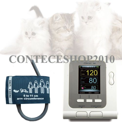 NEW Digital Blood Pressure Monitor for VET,NIBP+cuff+SW CONTEC08A, care for vet
