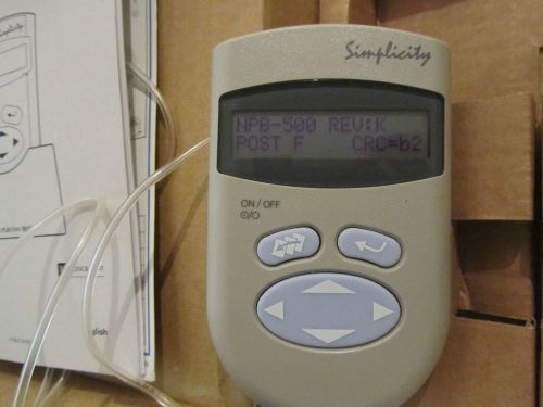 Puritan Bennett PB500 Spirometer (simplicity)&amp; Charging Base&amp; computer cable