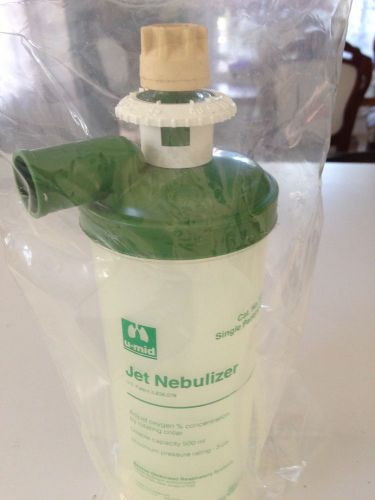 Jet Nebulizer bottle ,500 ml, adjustable O2 %,Umid Cat.5207,B&amp;D,new,lot of 7 ea