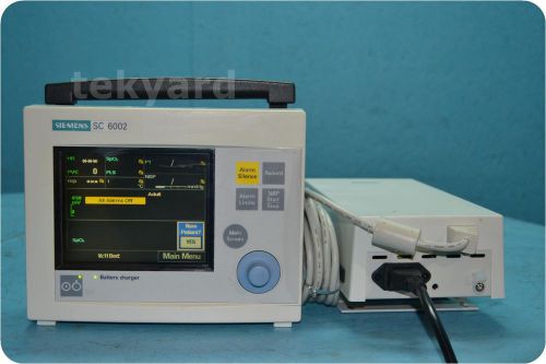 Siemens sc 6002 eng patient monitor @ for sale