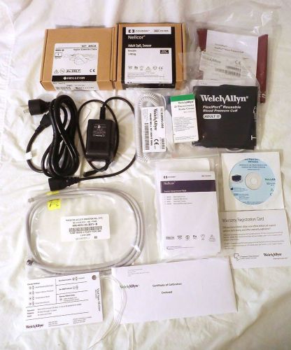 Welch Allyn VSM300 53NT0-E1 with BRAND NEW ACCESSORIES +90Warranty