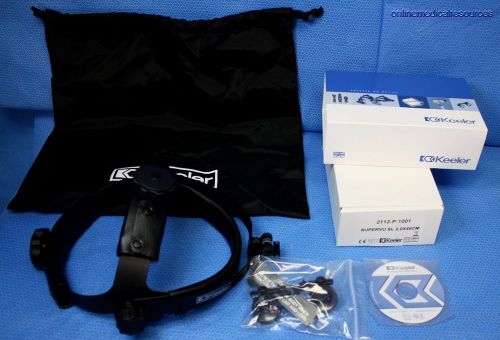 KEELER Supervu SL Galilean 2.0X Surgical Loupes w/ Headband 2112-P-1001 NOS