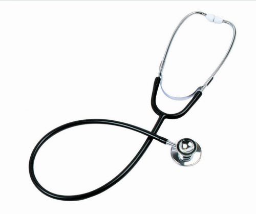 Details about Brand New Double Dual Head BLACK Stethoscope