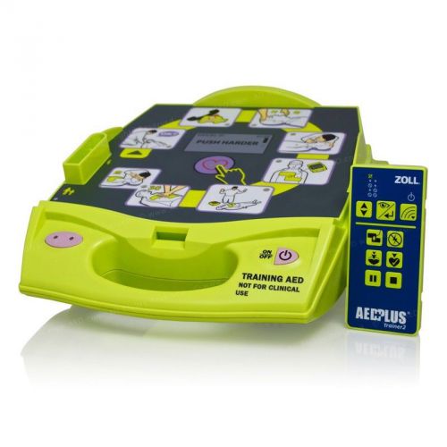 Zoll aed plus trainer2 w/ wireless remote control for sale