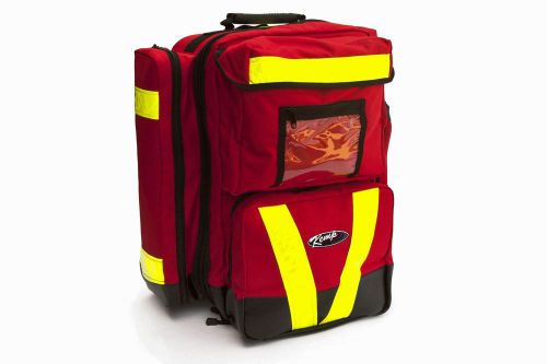 Kemp Ultimate EMS EMT Backpack - Red (Kemp USA - 10-115,RED)
