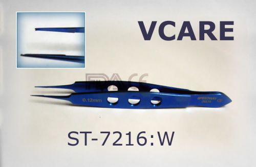 Castroviejo Suture Tying &amp; Corneal Forceps 0.12 mm Titanium  FDA &amp; CE