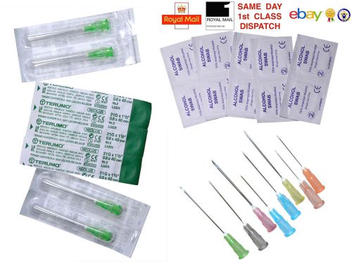 10 15 20 25 30 40 50 100 terumo needles 0.8x40 21g green ciss ink fast cheapest for sale