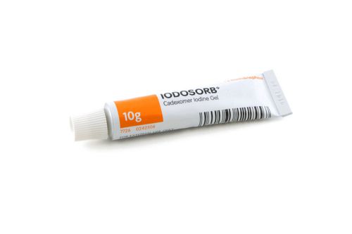 Iodosorb cadexomer iodine wound gel first aid - 10 gm tube new - exp 1/2015 for sale