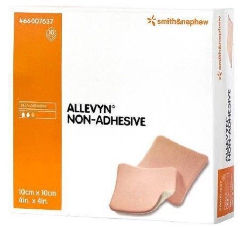 SMITH &amp; NEPHEW Allevyn Non-Adhesive Water Proof Outer Layer REF 66927637 Pk/5