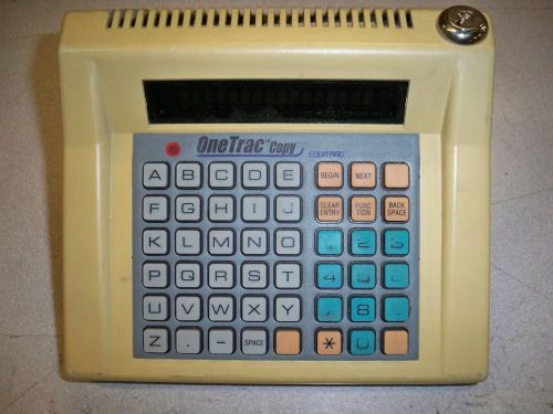 Equitrac onetrac kv044313 keyboard display unit data processing equipment for sale