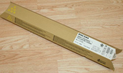 Genuine Ricoh 888605  Yellow Toner Cartridge for MP C4500A