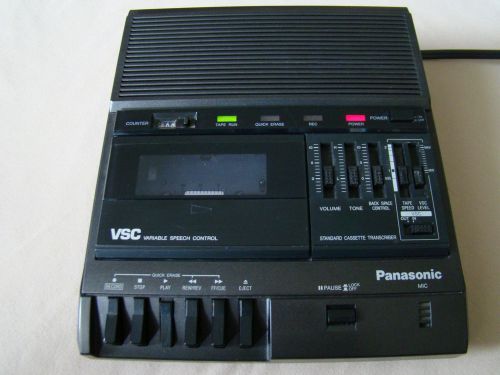 Panasonic RR-830 Transcriber Recorder Dictation Machine