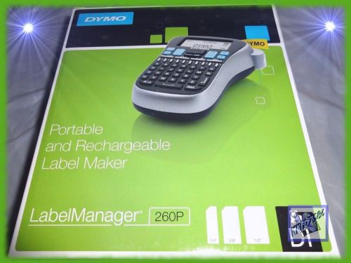Dymo label manager lm260p label printer, black /gray brand new! for sale