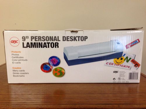 9&#034; Personal Desktop Laminator