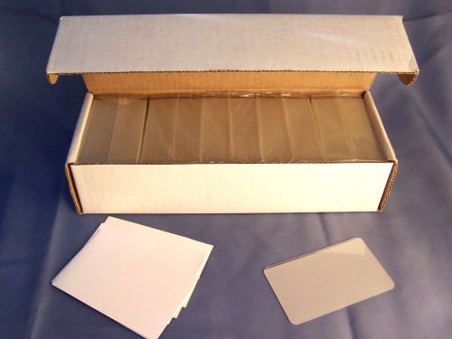 10 mil hot laminating business card pouches qty 500 2-1/4 x 3-3/4 lamination 10m for sale