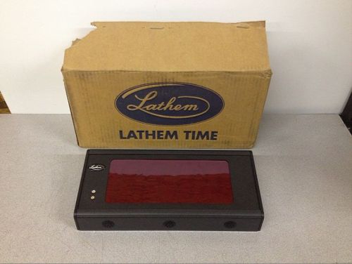 New Lathem DDC4-RS Standalone Digital Wall Mount Timeclock Counter