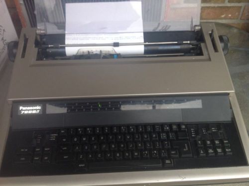 Vintage Panasonic KX-E7000 Electronic Typewriter/ tested and works fine