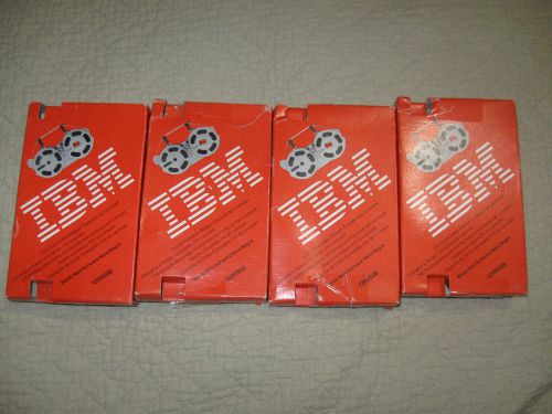 Set of 4 IBM 210 Correctable Ribbon Cassettes  Black 1299508