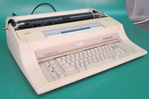 Olympia Supertype 330 Electronic Correctable Typewriter