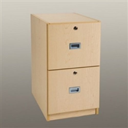 Health Care Logistics File Cabinet, Locking, Two Drawer -1 Each - White