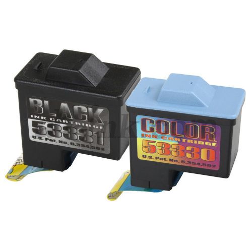 4 Primera Bravo Printer Inkjet Cartridge 3X Black 53331 and 1X Color 053330