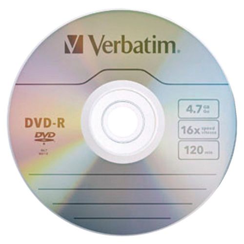 VERBATIM 97957 4.7GB 16x DVD-Rs, 10 pk