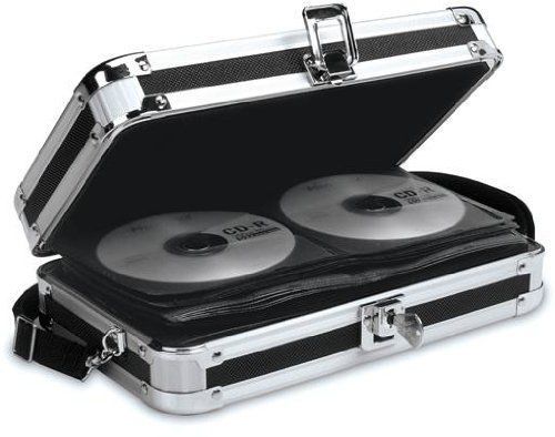 CD / DVD Wallet, Secure CD / DVD With The Key Lock Durable - 64 CD Capacity New