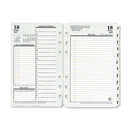 Franklin Covey 3541415 Original Dated Daily Planner Refill, January-december,