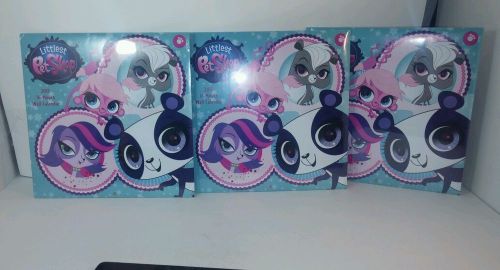 Awesome Hasbro 3 Piece Littlest Pet Shop 2015 16- Month Wall Calender