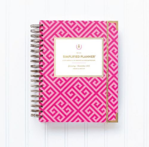 2015 Simplified Planner Pink Key Emily Ley